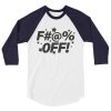 Black F Star - 3/4 sleeve raglan shirt - Image 4