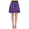 I Hate People Club Pink Skulls Skirt