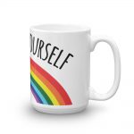 Go Fuck Yourself Rainbow Coffee Mug