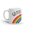 Go Fuck Yourself Rainbow Coffee Mug