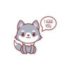 Miska Hates You Too - Bubble-free stickers - Image 2