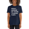 Discussing Plants - Short-Sleeve Unisex T-Shirt - Image 2