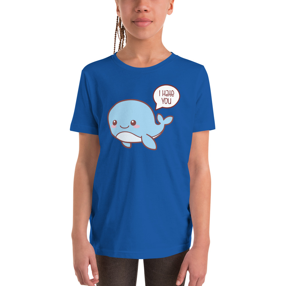  Just A Boy Who Loves Beluga Cat T-Shirt : Clothing